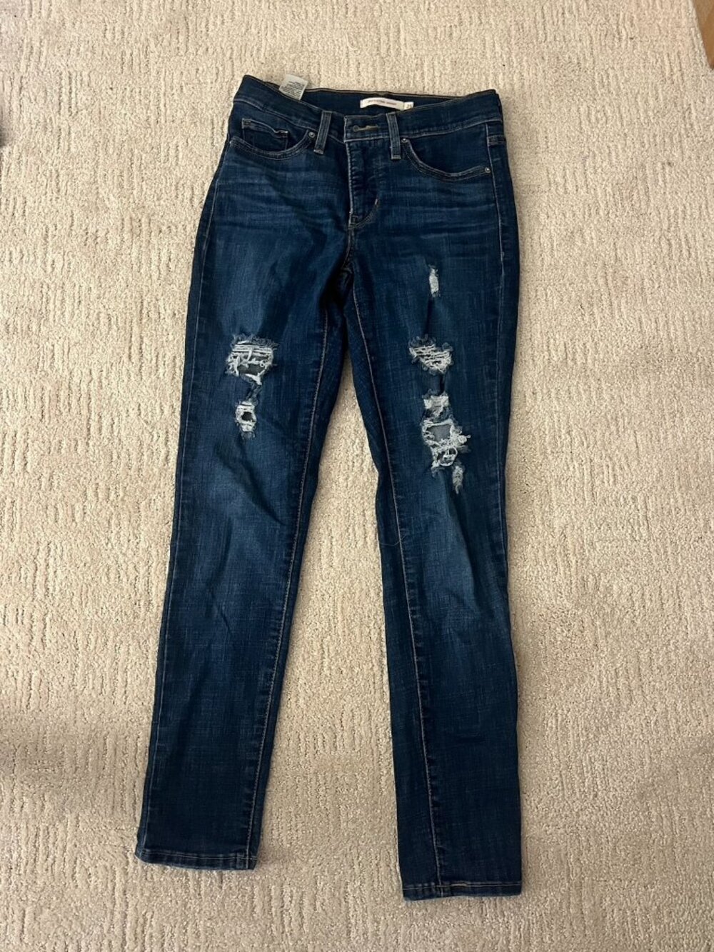 Levi's Women's 311 Ripped Shaping Skinny Jeans